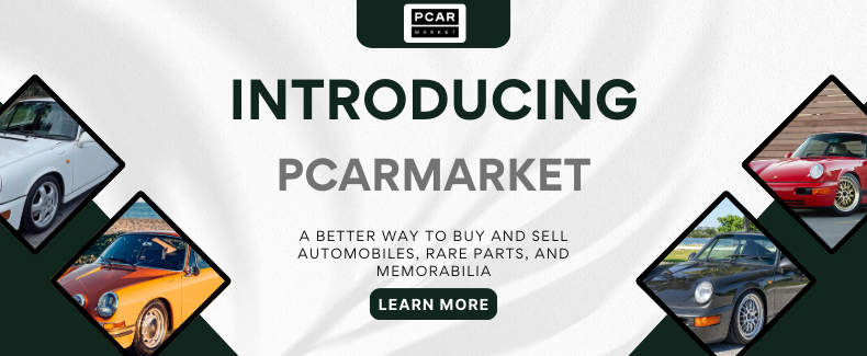 Introducing PCARMARKET - Your Home for Automobiles, Rare Parts, and Memorabilia